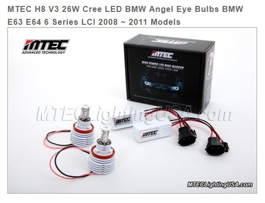 BMW MTec LED kit : Mtec Extreme Power LED kit för BMW E60/E61 5